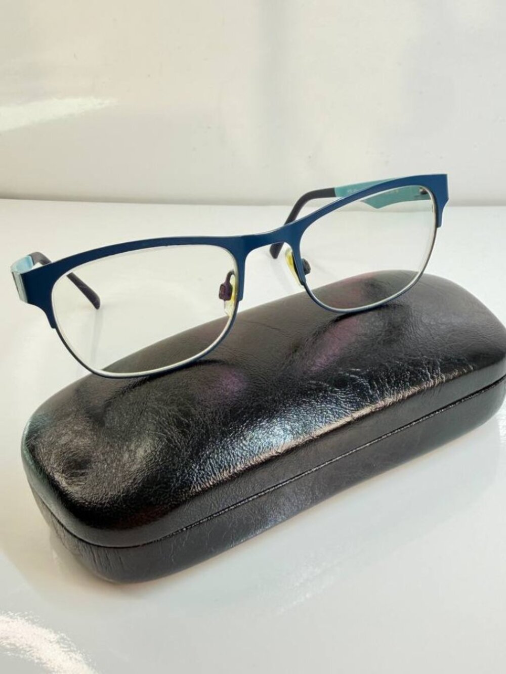 Alfred Sung AS5027 Blue Eyeglasses – Modern Frame